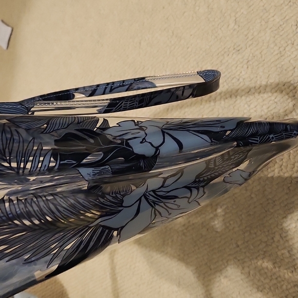 Victoria's Secret Pink Clear Bag Tote with Small Bag - Picture 13 of 14